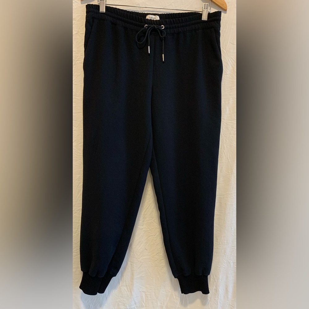 Aritzia Wilfred Black Drawstring Jogger - Size Small